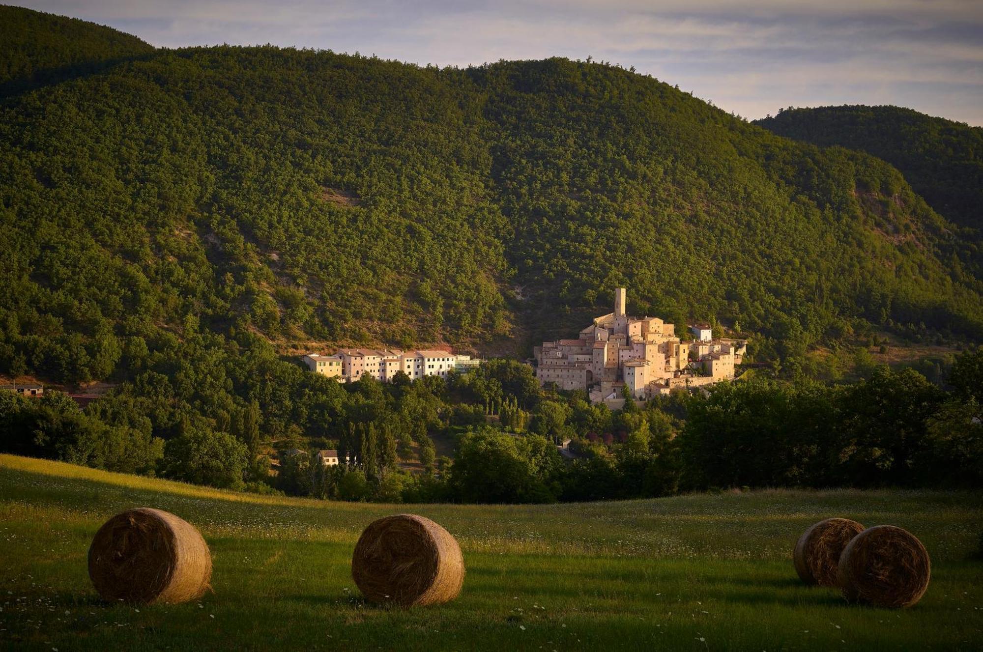 מלון Sellano Castello Di Postignano Relais מראה חיצוני תמונה